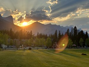 Stewart Creek Playground Sunset